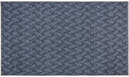 Коврик влаговпитывающий  &quot;Velur&quot;  70*120 см &quot;Крупная вязка&quot;,  &quot;VORTEX&quot; / 6 24246