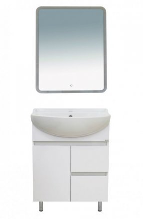 Тумба Амур-70 напольная с 2 ящ. (ПВХ) с раков. меб. Амур-70