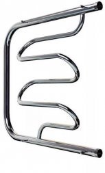 Полотенцесушитель водяной ТЕРА Фокстрот-Лиана 600х500 нар. резьба 1 (ПСВ-53-09)