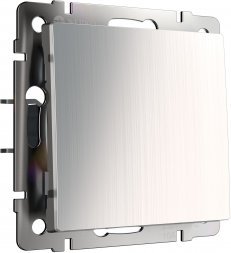 Выключатель одноклавишный (глянцевый никель) W1110002 Werkel 732673