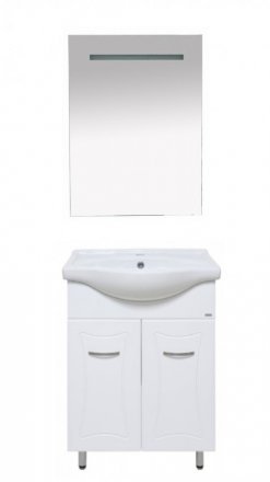 Тумба Классик-60 прямая + Б/К с раков. мебельн. Селигер-60 см