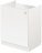 Кухонная тумбочка 60х60 белый